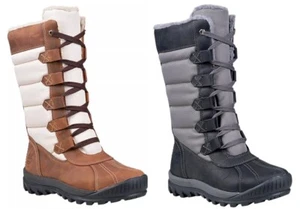 Timberland Damen Mt. Hayes große wasserdichte Stiefel weiß/braun, schwarz/grau - Bild 1 von 15