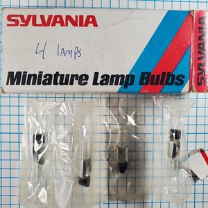 Lámpara incandescente madura Sylvania 28PSB 33327 28V T-2 extensión #5 base (Lote de 4) - Imagen 1 de 10