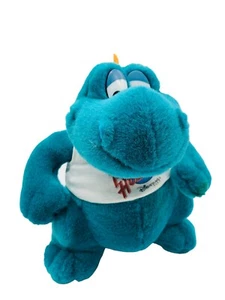 Juguete de peluche de dinosaurio azul Bubba Planet Hollywood Disneyland París - Imagen 1 de 11