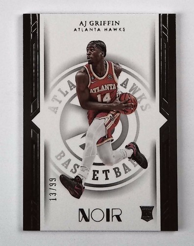 2022-23 Panini Noir Rookies Icon Edition #194 Aj Griffin /99