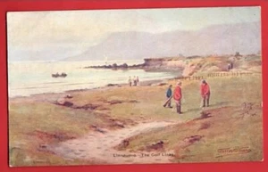 CAERNARVONSHIRE. LLANDUDNO THE GOLF LINKS ART BY WARREN WILLAIMS - Picture 1 of 1