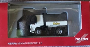 Herpa (traccia H0) 155816 trattore Scania 112 + scatola originale - Foto 1 di 2
