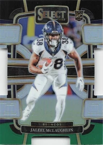 2023 Select Jaleel McLaughlin Black and Green Prizms Die Cut RC Concourse #32 - Picture 1 of 2