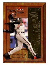 2001 Fleer Triple Crown Crowning Achievements #4 Ken Griffey Jr. CINCINNATI REDS