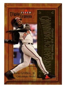 2001 Fleer Triple Crown Crowning Achievements #4 Ken Griffey Jr. CINCINNATI REDS