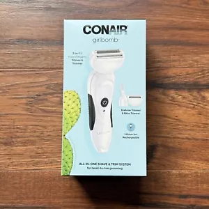 Conair Girlbomb All-in-One Shave & Trim System New In Box - Picture 1 of 5