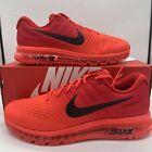 NEW Men's Nike AIR Max 2017 Shoes Sneakers Multi Size Red Black 849559-602