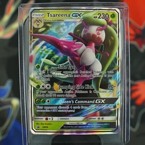 Pokémon JCC Tsareena GX - SM56 SM Black Star Promo SM56 Holo Promo - Imagen 1 de 2