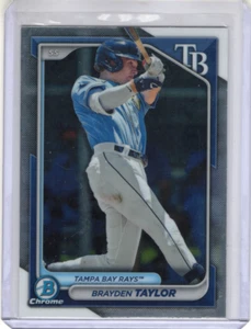 2024 Bowman - Chrome Prospects Brayden Taylor #BCP-99 - Picture 1 of 2