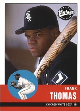 2001 Upper Deck Vintage Baseball Card #137 Frank Thomas