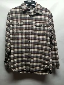 Camisa a cuadros de franela gruesa Jachs, talla M - Imagen 1 de 3