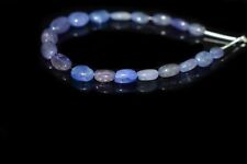 Earth Mined A++ Tanzanite Oval Smooth Untreated Gemstone 5" Craft Making Beads