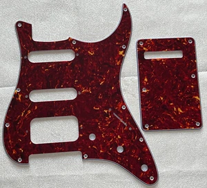 Custom For 11 Hole Stratocaster HSS & Tremolo Cover Back Guitar Pickguard - Picture 1 of 6