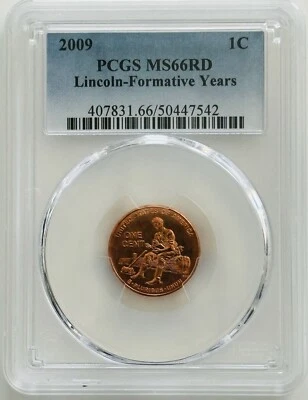 2009 1C PCGS MS66RD Lincoln-Formative Years - Image 1 of 3
