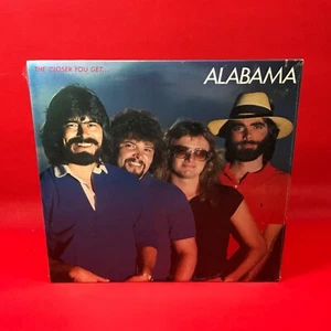 ALABAMA The Closer You Get 1983 USA vinyl LP + INNER Dixieland Delight original - Foto 1 di 6