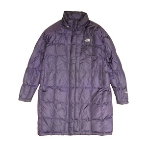 Chaqueta Abrigo Acolchada The North Face Mujer Talla Grande Púrpura Plumón Aislante - Imagen 1 de 4