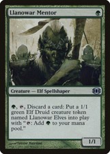 Llanowar Mentor Future Sight NM Green Uncommon MAGIC GATHERING CARD ABUGames