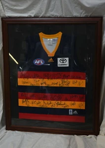 Adelaide Crows Football Club Framed 2009 Squad Signed Guernsey (2) - Picture 1 of 8