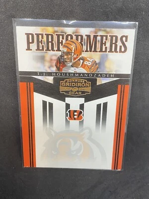 2006 Donruss Gridiron Gear Performers Gold /100 TJ Houshmandzadeh #PR-21 A3 - Image 1 of 2