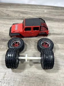 New Bright 1/10 Radio Controlled (R/C) Jeep Wrangler Body Plus Wheels - Picture 1 of 8