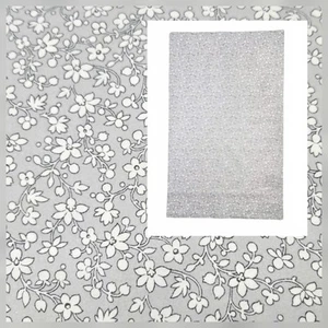 RALPH LAUREN (1) Standard Kissenbezug Grau & Weiß Ditsy Floral 100% Baumwolle - Bild 1 von 8