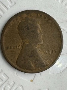 1917 P Lincoln Wheat Cent Penny G See Photos For Condition - Picture 1 of 4