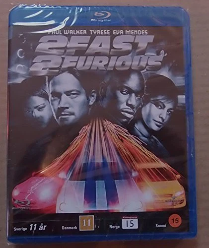 2 Fast 2 Furious Blu Ray Nordic Import English Audio - Image 1 of 1