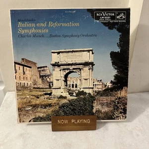 Mendelssohn - Charles Munch – Italian And Reformation - Vinyl LP - VG+/VG+ - Picture 1 of 2