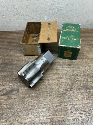 Vintage Greenfield Tap & Die 2" NPT~TAPER PIPE TAP~USA ~ In Original Box - Image 1 of 4