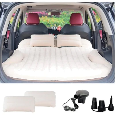 Auto Luftmatratze, Camping, Doppelseitig, Kissen, aufblasbar, SUV, beflockt - Bild 1 von 2