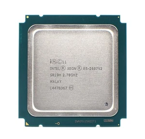 Intel xeon E5-2697 v2 2.7GHz 12 Core 30M 8GT/s LGA 2011 SR19H CPU Processor - Picture 1 of 4