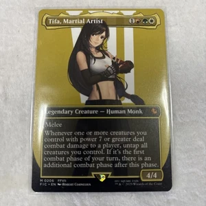 Magic The Gathering x Final Fantasy TIFA, Martial Artist (Borderless) NM - Picture 1 of 7