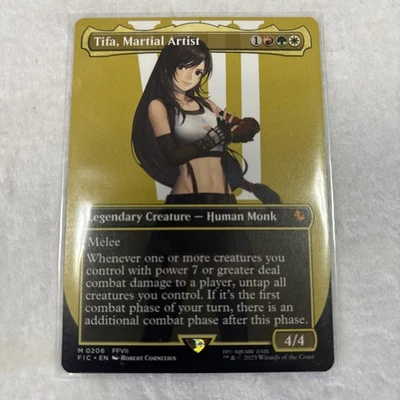 Magic The Gathering x Final Fantasy TIFA, Martial Artist (Borderless) NM - Image 1 of 4
