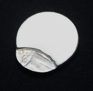 1983 Uncirculated US Jefferson Nickel 5c Miss Strike Off Center Mint ERROR coin - Picture 1 of 11