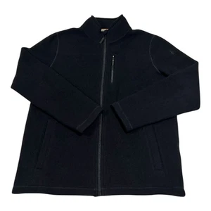 Smartwool Herren L Hudson Trail Wollfleece Full Zip Jacke schwarz - Bild 1 von 15
