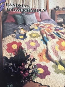 CROCHET Annie’s Afghan Quilt Club ~ “Grandma’s Flower Garden” ~ PATTERN ~ - Picture 1 of 3