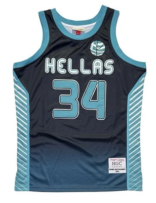 Headgear Classics Giannis Antetokounmpo Hellas Greece Basketball Jersey Large - Image 1 of 2