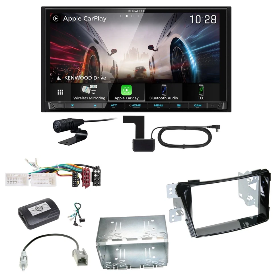 Kenwood DMX8021DABS Android Auto CarPlay Bluetooth Einbauset für Hyundai i40 VF - Bild 1 von 1