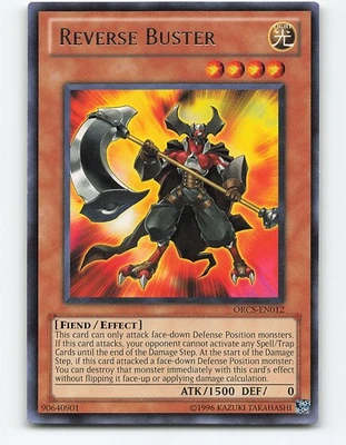 Reverse Buster #ORCS-EN012 Rare Yugioh Card - Image 1 of 2