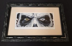 Jason Edmiston Eyes Without A Face EWAF Father Figure 63/150 Framed Papa Ghost - Picture 1 of 7