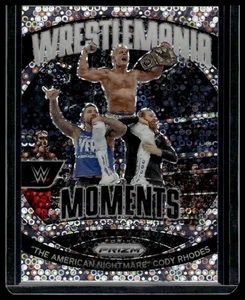 2024 Panini Prizm WWE #40 Cody Rhodes WrestleMania Moments Under Card Prizms - Picture 1 of 2