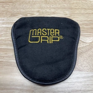 Master GRIP Mallet Putter Headcover Golf Black RARE Head Cover - Picture 1 of 6