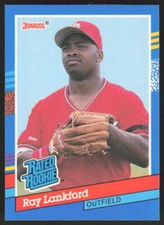 1991 Donruss   Ray Lankford #43 St. Louis Cardinals