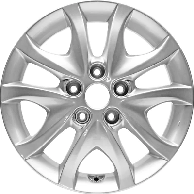 New 16" x 6" Alloy Replacement Wheel Rim 2009-2012 for Hyundai Elantra - Image 1 of 4