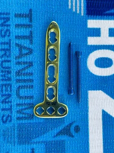 Dorsal Locking-Dist Radius Variable Angle T Plate 3 to 5 hole & Screw (56 Pc TT) - Picture 1 of 8