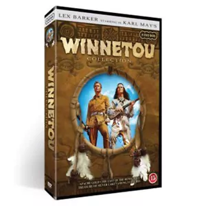 Winnetou Sammlung NEU PAL Cult Western 4-DVD Set Pierre Brice Stewart Granger - Bild 1 von 1