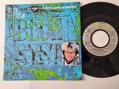 Blue System/ Dieter Bohlen - Love is such a lonely sword 7'' Vinyl Germany - Image 1 of 4