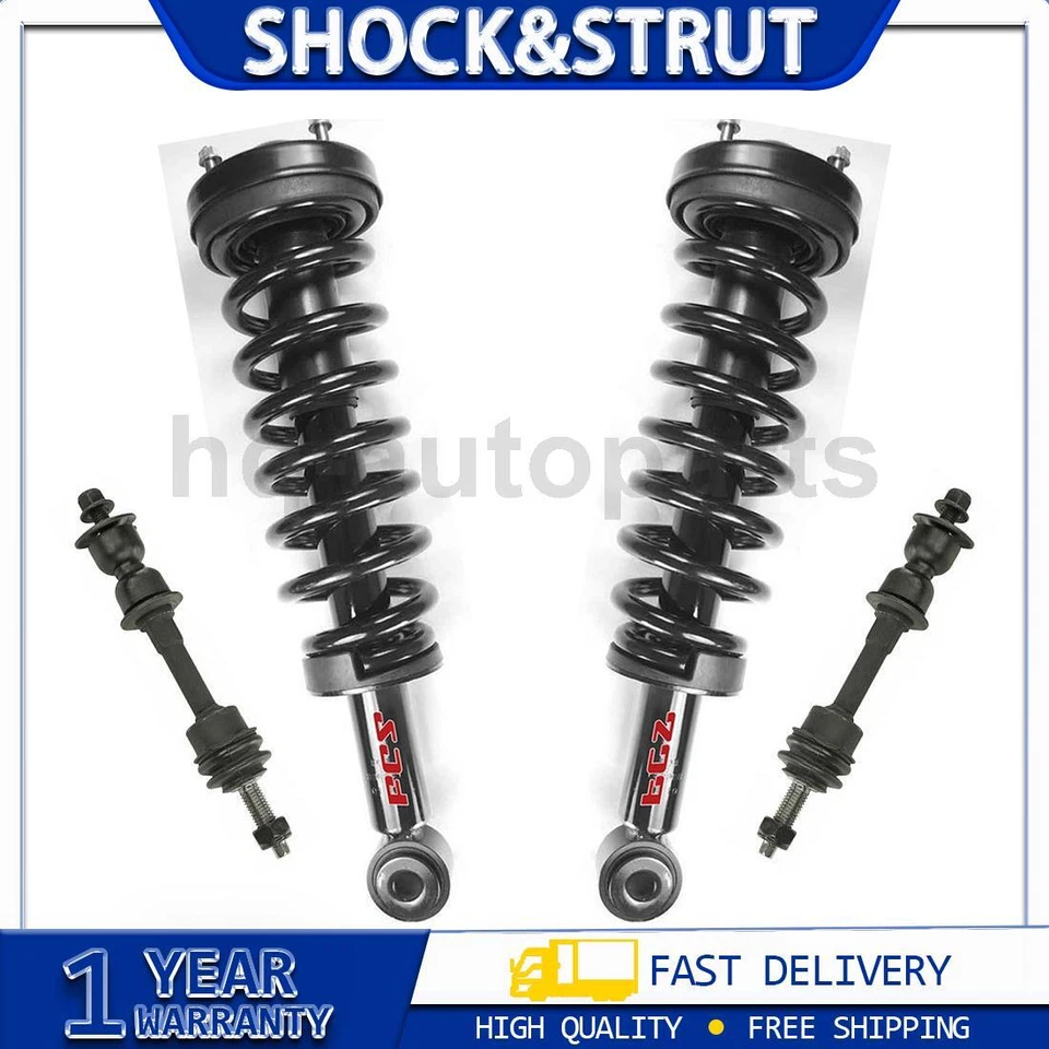 Kit de elos de barra oscilante de apoios de suspensão FCS para Lincoln Mark LT RWD 5.4L 2008 2007 2006 - Imagem 1 de 4