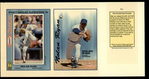 RARE! 1993 Kraft Singles PROOF PANEL 4" x 7.75"   * You PICK CHOOSE *