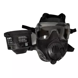 Face Gas Mask C50 with Clear Outsert Avon Protection with 72602 Size MEDIUM - Picture 1 of 10